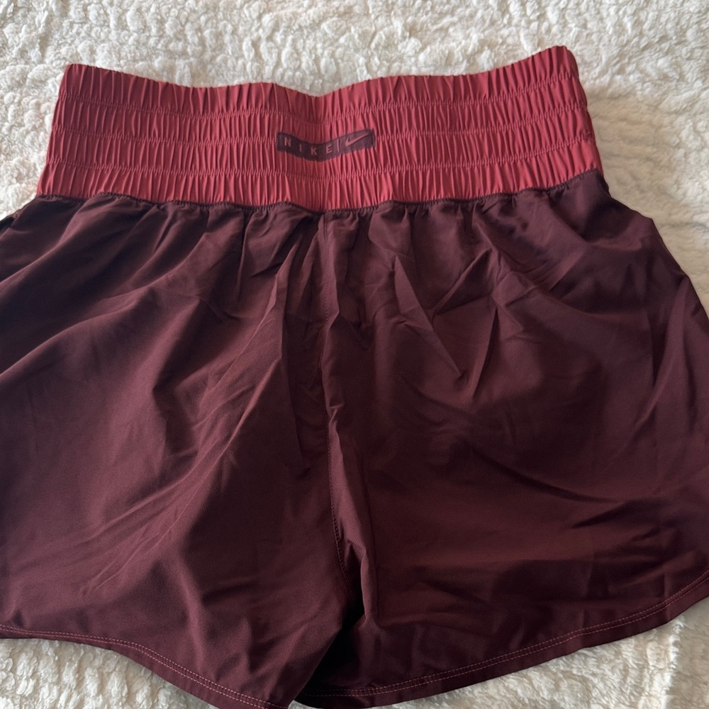 Nike Women's Maroon Athletic Shorts